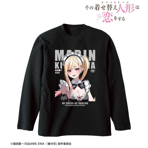 『その着せ替え人形は恋をする』千種みのりイラスト 喜多川 海夢 水着メイドver. ロングTシャツユニセックス